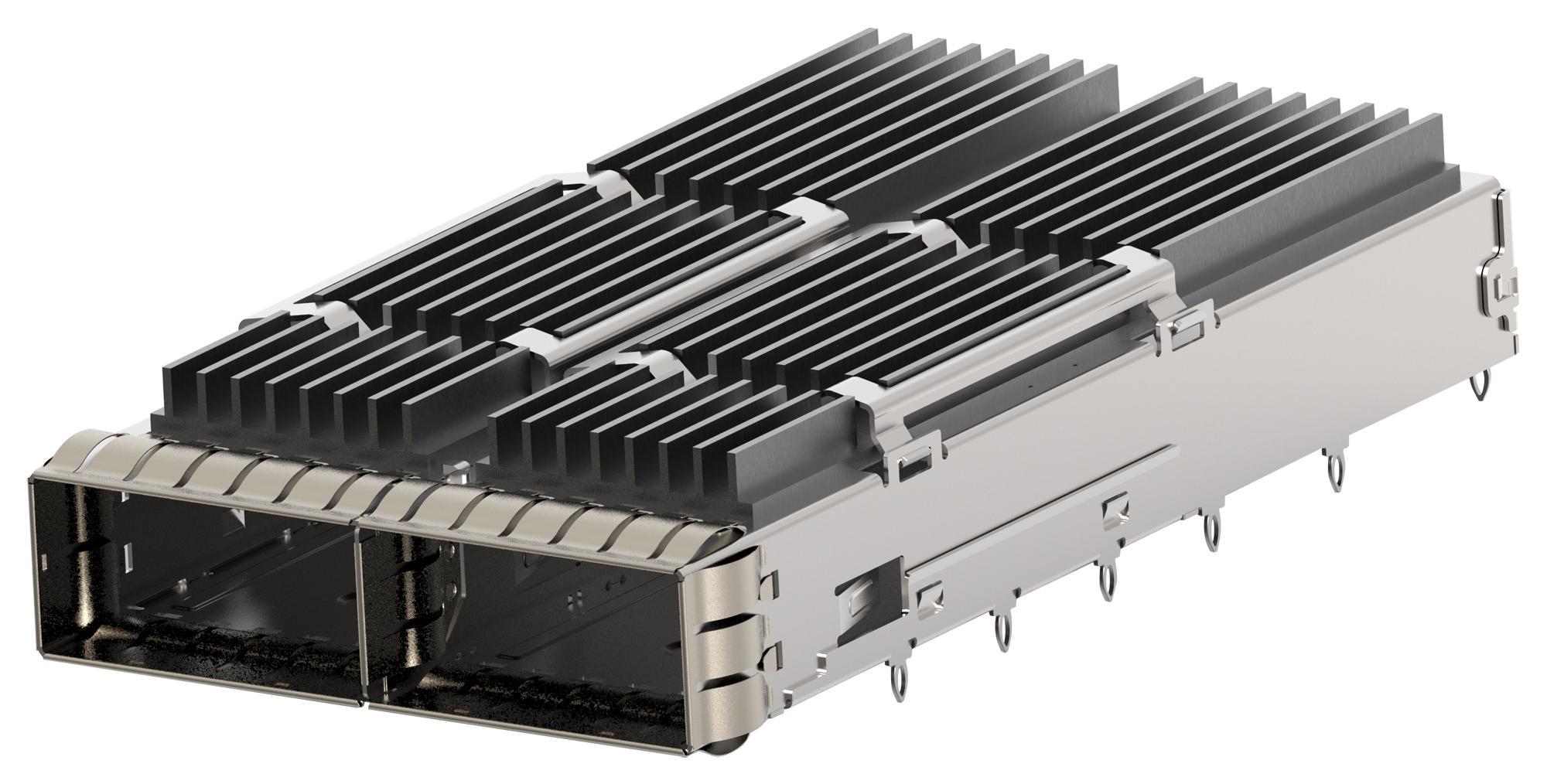 2342935-1 CAGE ASSEMBLY, PCI HS, 2 PORT, SS TE CONNECTIVITY