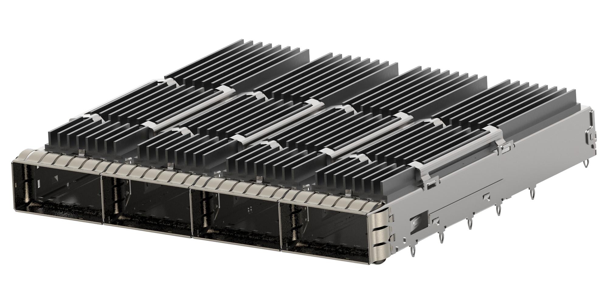 2343988-1 CAGE ASSEMBLY, PCI HS, 4PORT, PRESS-FIT TE CONNECTIVITY