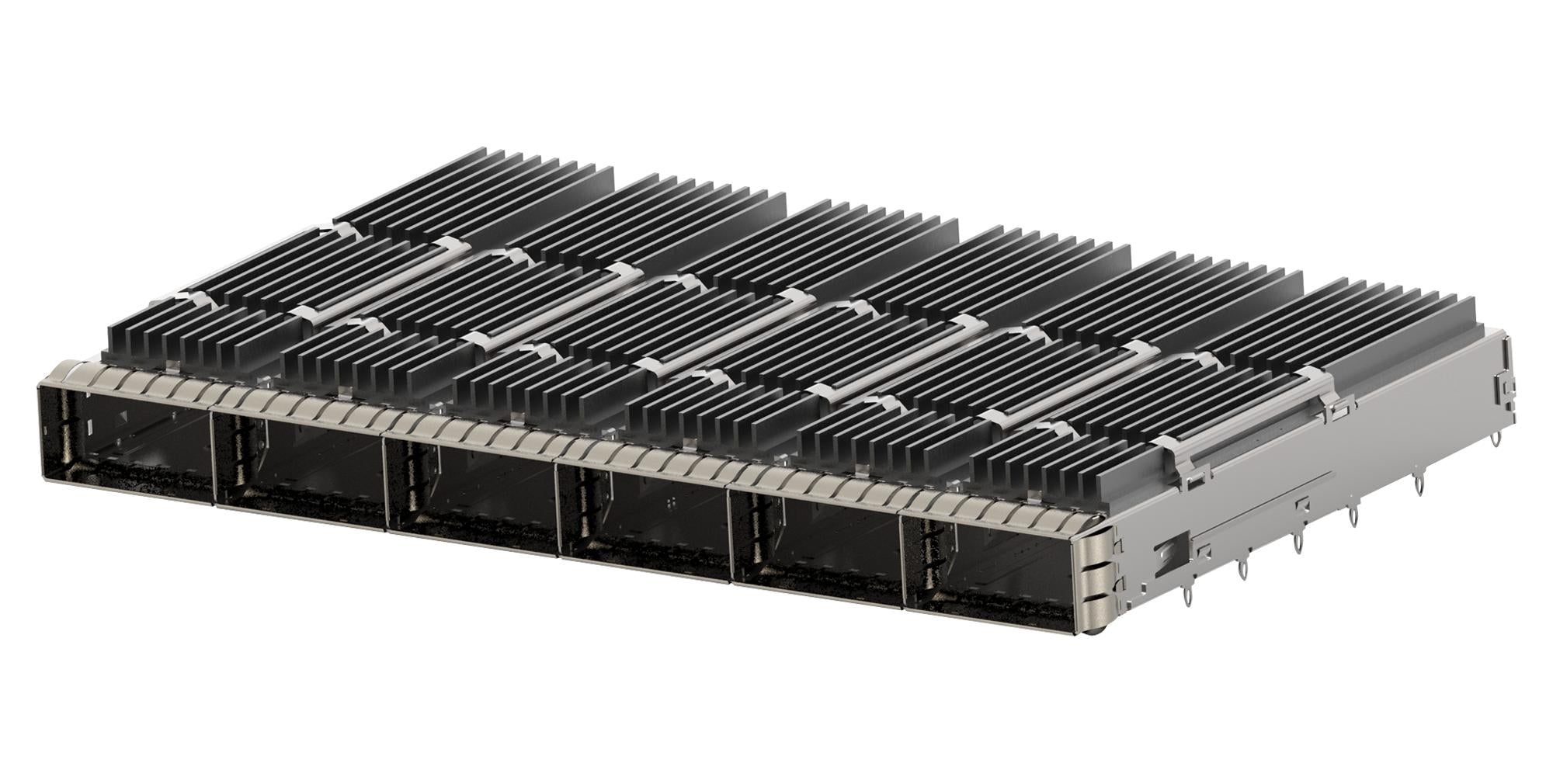 2342891-1 CAGE ASSEMBLY, PCI HS, 6PORT, PRESS-FIT TE CONNECTIVITY