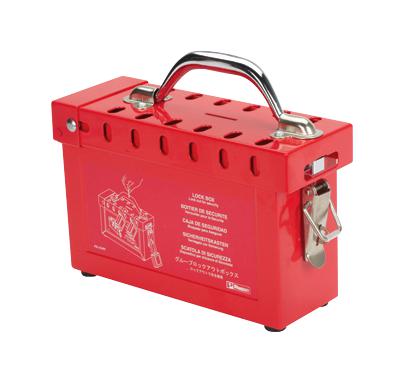 PSL-GLBN GROUP LOCK BOX, STEEL, RED PANDUIT