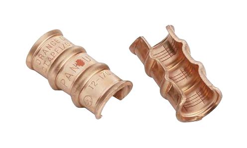 CTAPF3-12-C COMPRESSION TAP, CU, 3AWG RUN/12AWG TAP PANDUIT