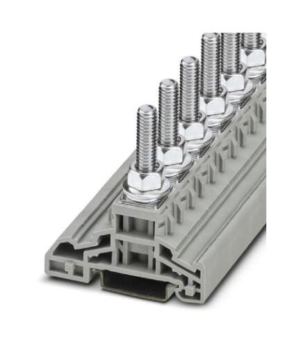 HV M8/1 TERM BLOCK, DIN RAIL, 1WAY, 50MM2, BOLT PHOENIX CONTACT