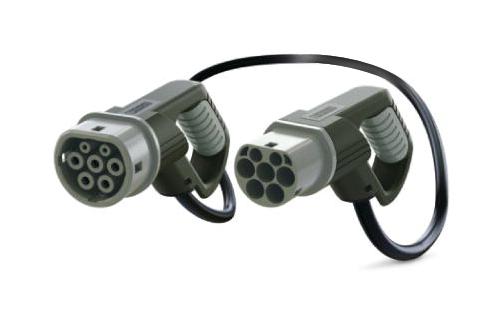 EV-T2M3PC-1AC20A-4,0M2,5ESBK00 AC CHARGING CABLE, 4M, 250VAC, 20A, BLK PHOENIX CONTACT