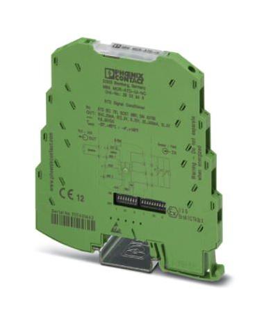 MINI MCR-RTD-UI-NC RES THERMOMETER TRANSDUCER, DIN RAIL PHOENIX CONTACT