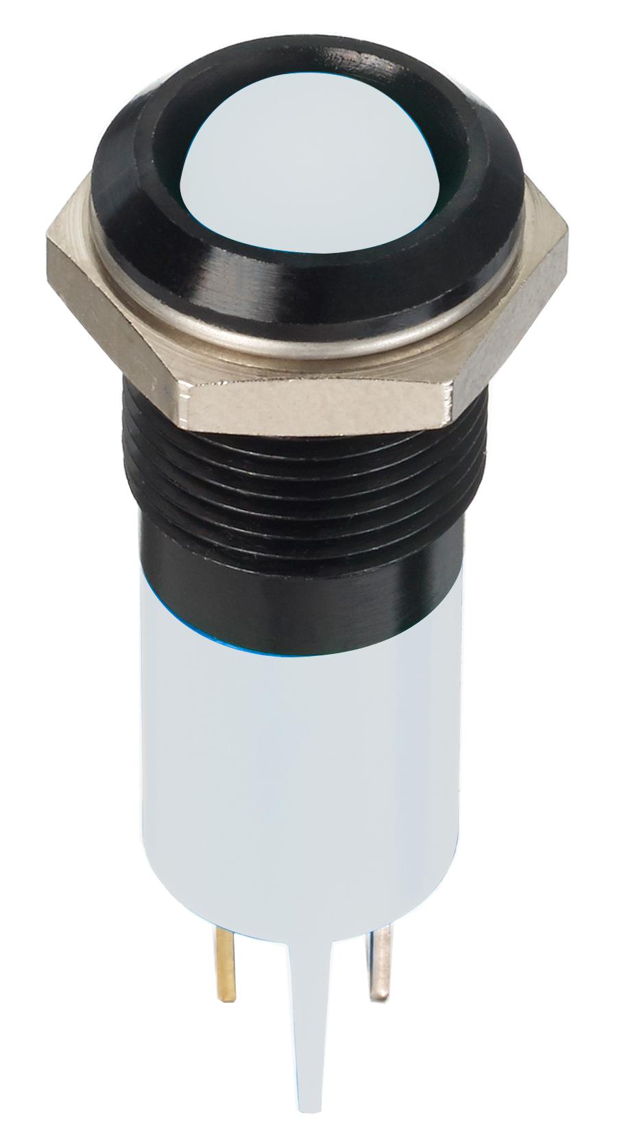 Q14P1BXXW02E LED PANEL INDICATOR, WHITE, 14MM, 3.3V APEM