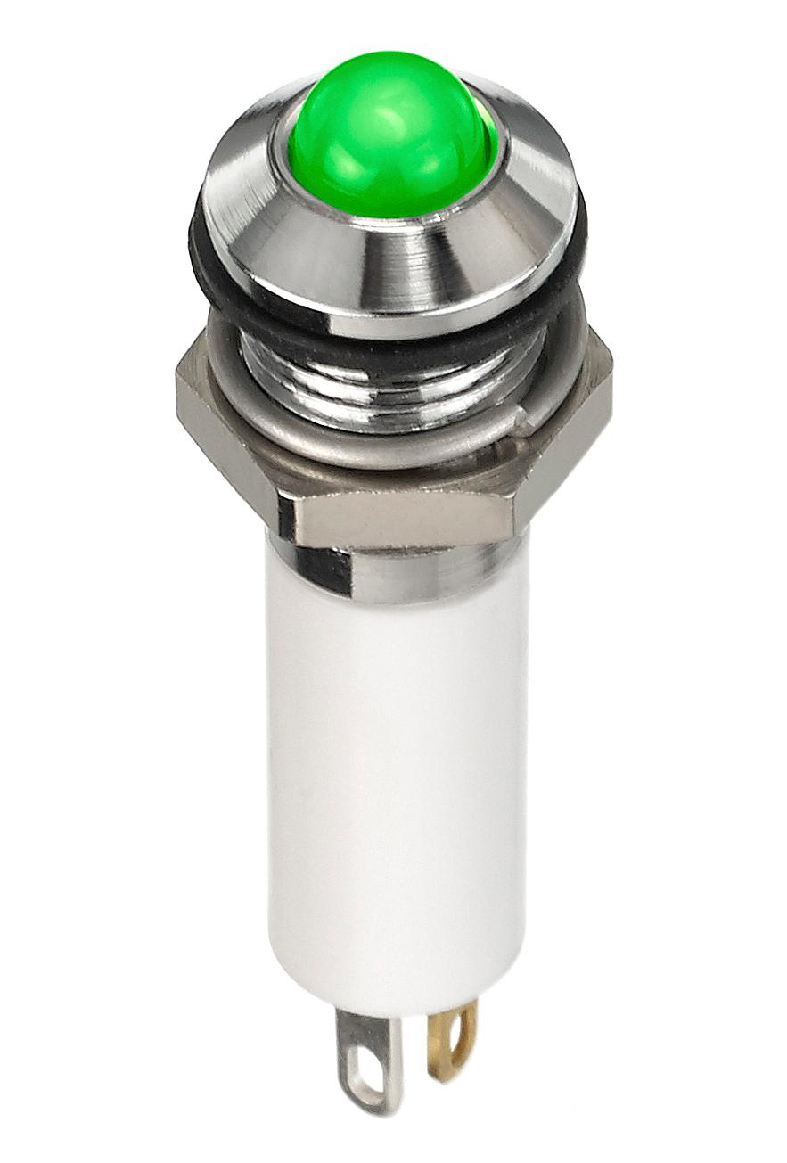 Q6P1CYYRG12E LED PANEL INDICATOR, 6MM, RED/GREEN APEM