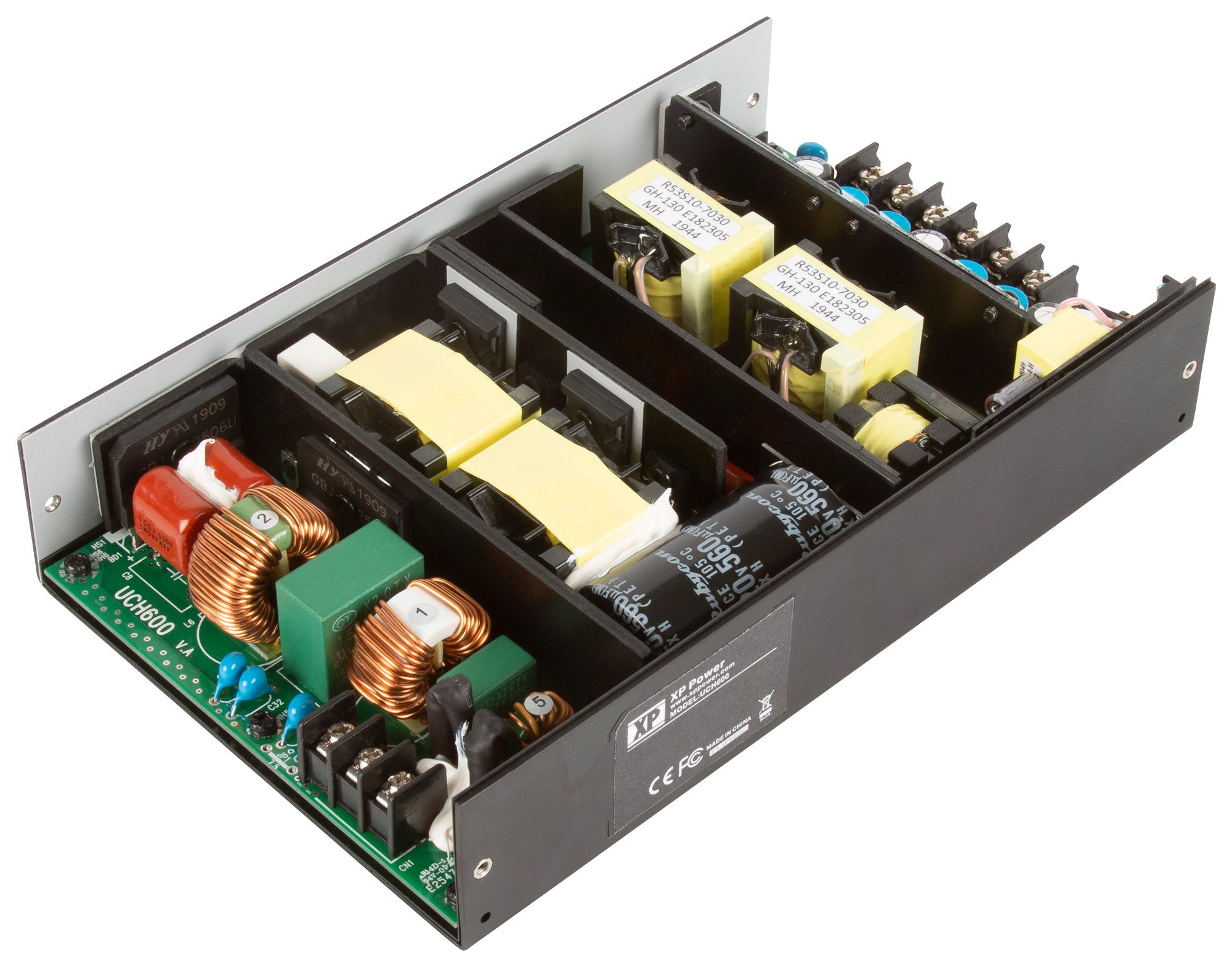 UCH600PS24 POWER SUPPLY, AC-DC, 24V, 25A XP POWER