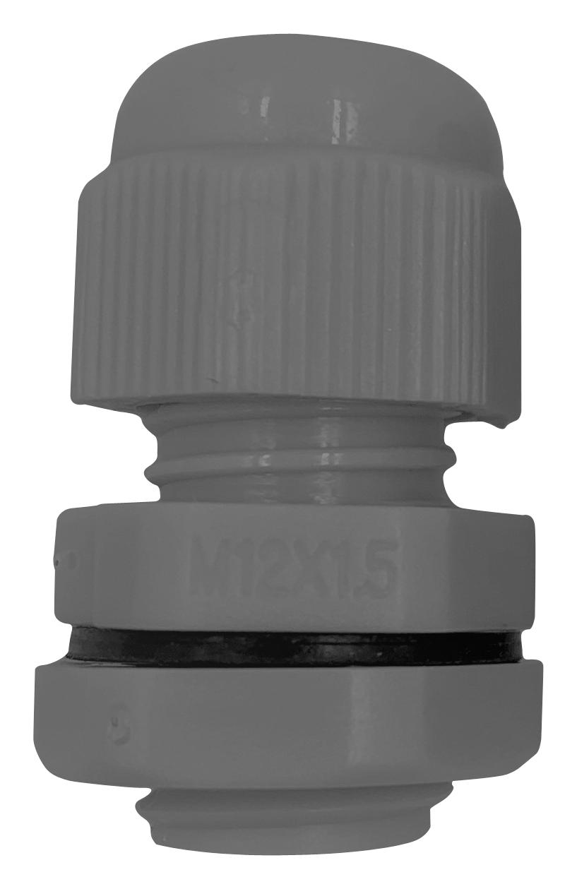 PELB0269 CABLE GLAND, PA/NBR, 6MM-12MM, GREY PRO ELEC