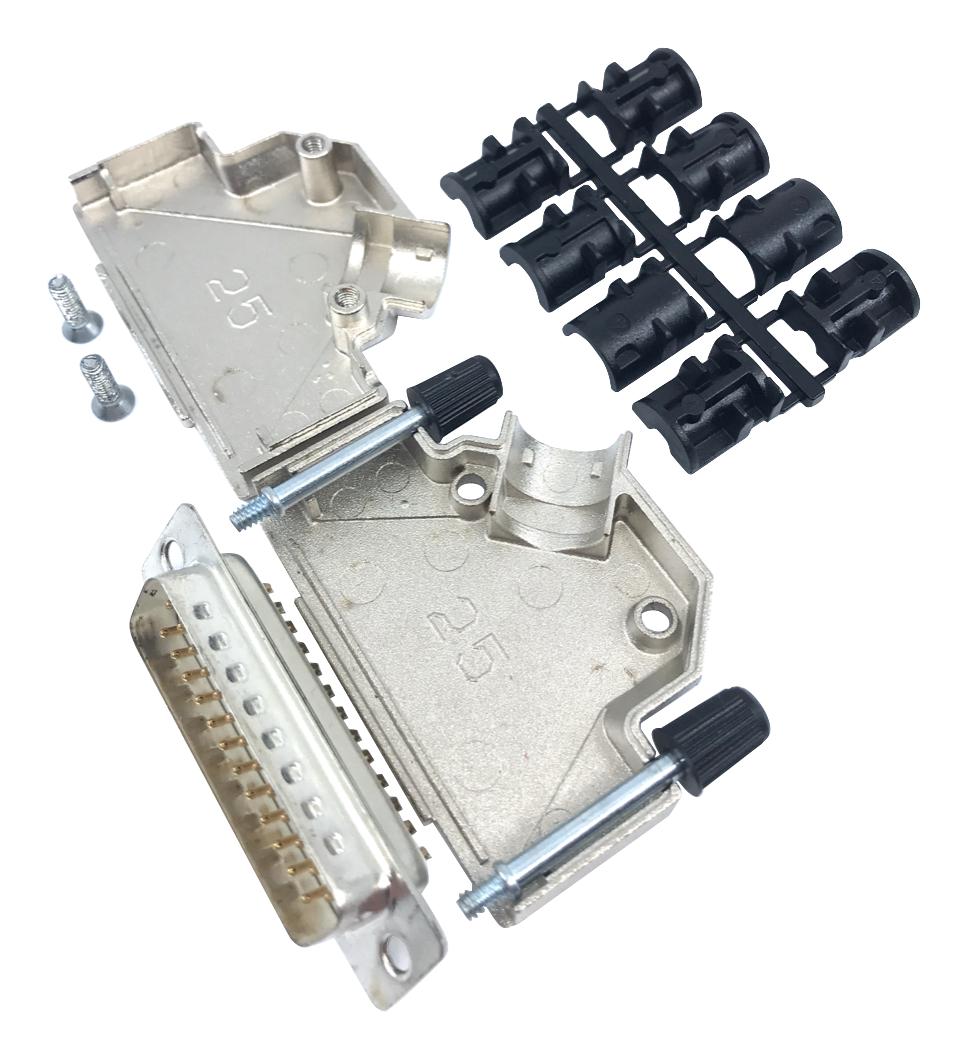 MP002033 D SUB CONN KIT, PLUG, 9POS, SOLDER CUP MULTICOMP PRO