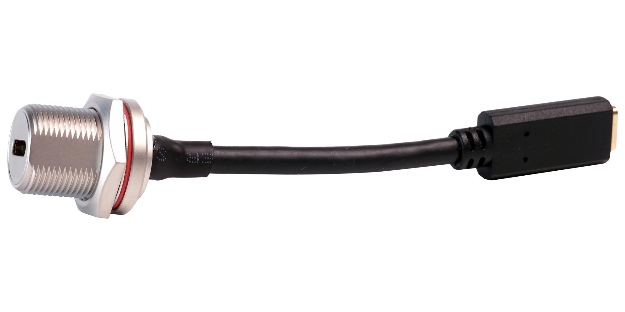 MP002450 USB CABLE, TYPE C RCPT-RCPT, 100MM, IP68 MULTICOMP PRO