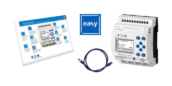 EASY-BOX-E4-UC1 SOFTWARE&STARTER KIT, 8I/P, 4O/P, 28.8V EATON MOELLER