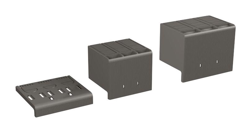 1SDA066670R1 HTC XT4 3P TERMINAL COVERS HIGH 2PCS ABB