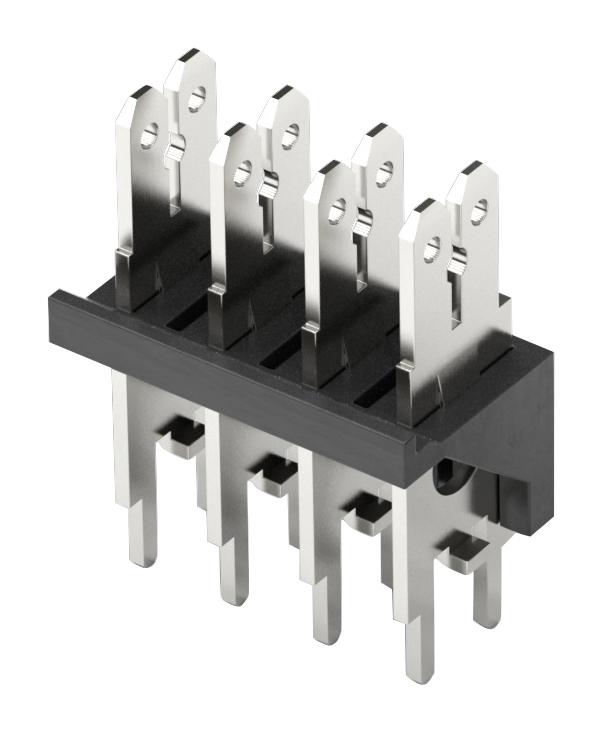 638207222007 CONN, HEADER, STAMPED TAB, 7P, 5.08MM WURTH ELEKTRONIK