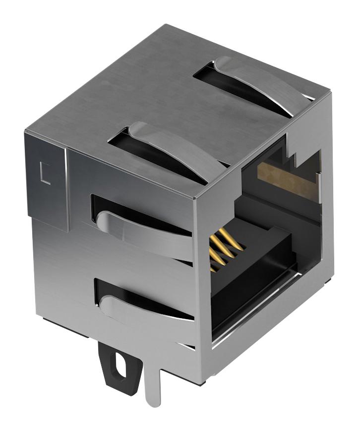 615008160221 RJ45 CONNECTOR, R/A, JACK, 8P8C, 1PORT WURTH ELEKTRONIK