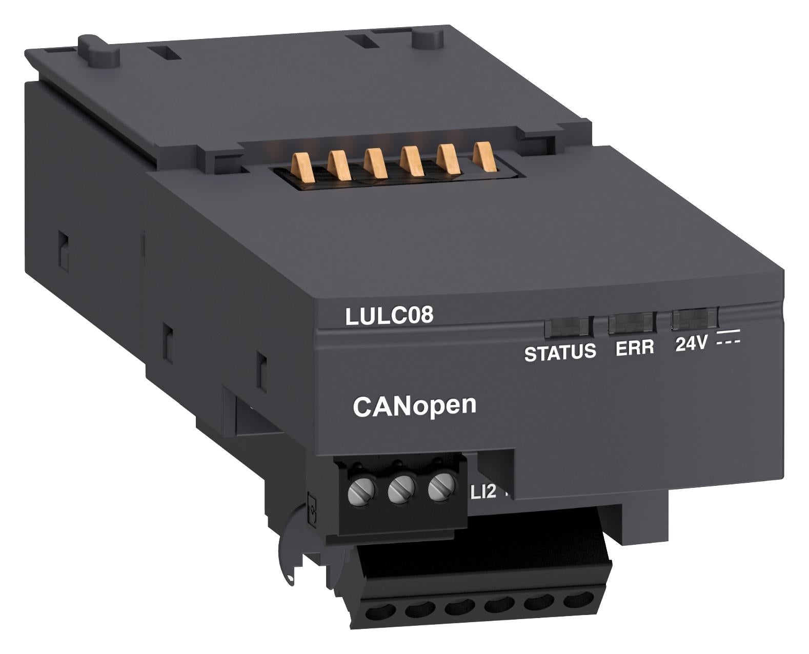 LULC08 CANOPEN COMMUNICATION MODULE, POWER BASE SCHNEIDER ELECTRIC