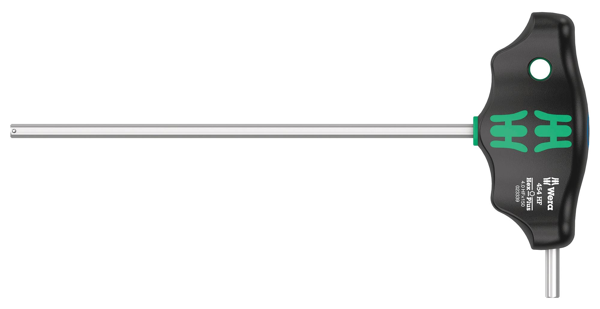 454 HEX-PLUS HF 4 X 150 MM HF T-HANDLE HEX SCREWDRIVER, 4MM, 188MM WERA