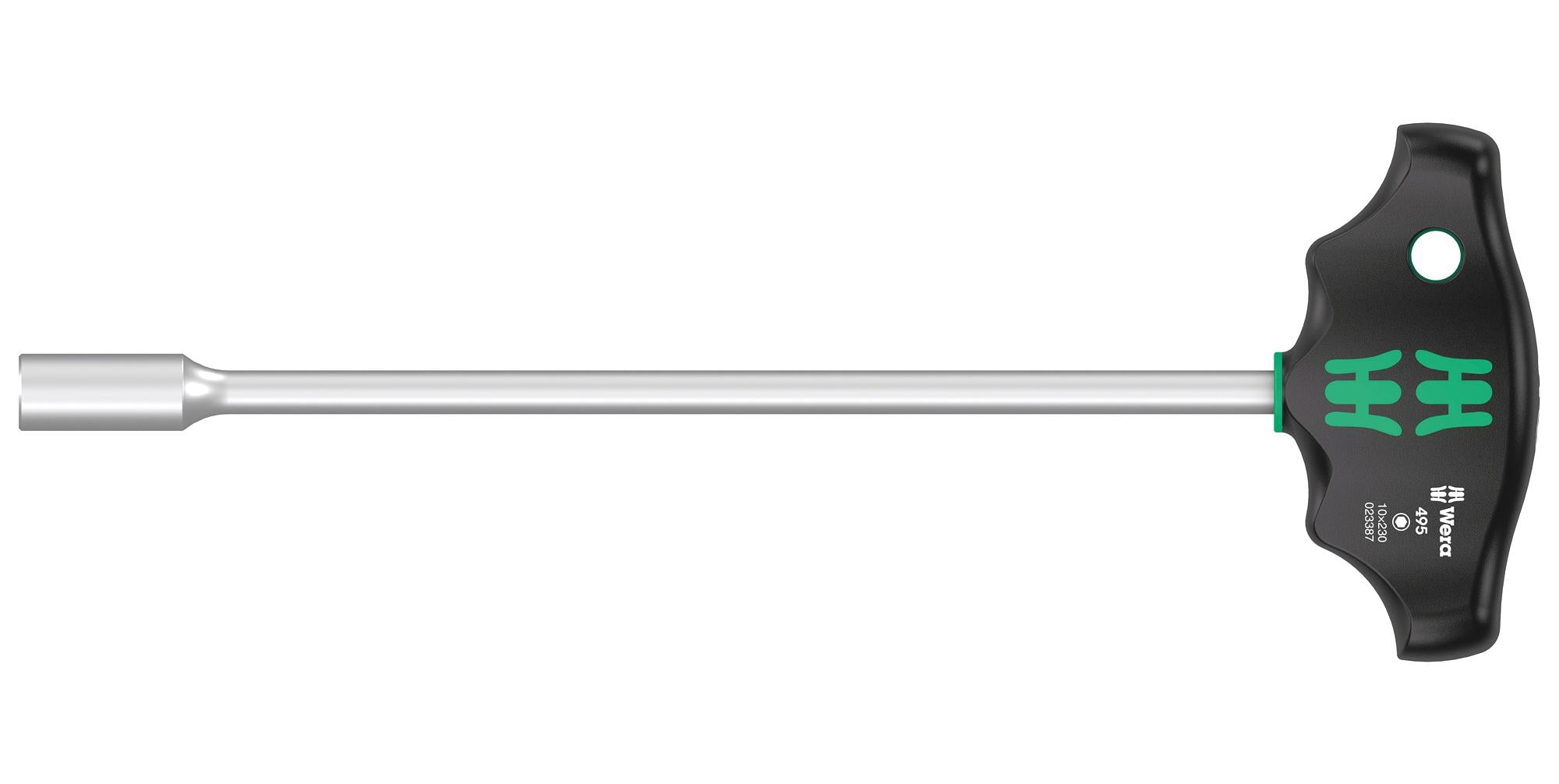 495   10 X 230 MM T-HANDLE SCREW DRIVER, 230MM, 10MM WERA