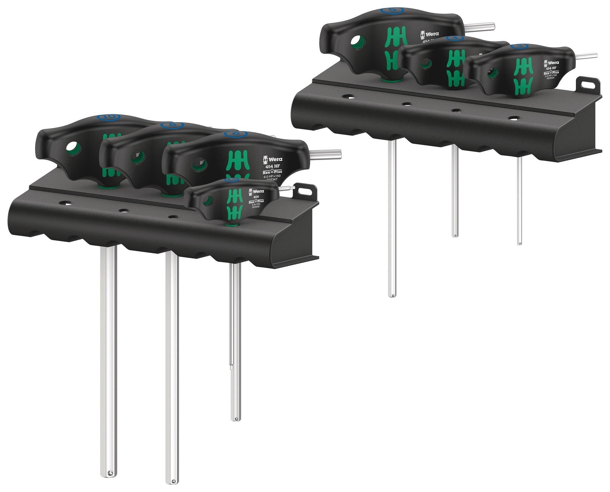 454/7 HF SET 1 T-HANDLE SCREWDRIVER SET, 7PC WERA