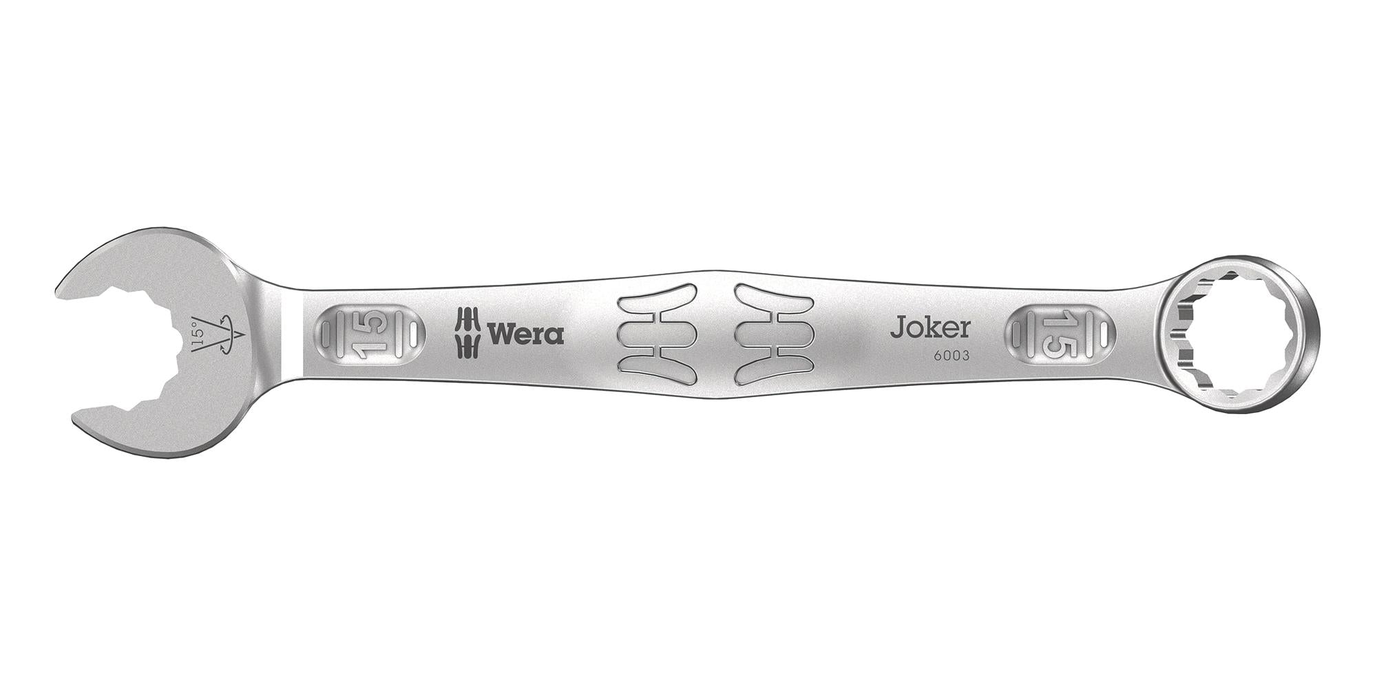 6003 JOKER 15 JOKER RING SPANNER, 15MM, 174MM WERA