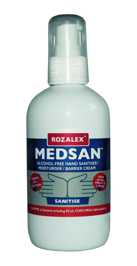 6043995 ALCOHOL FREE HAND SANITISER, 250ML ROZALEX