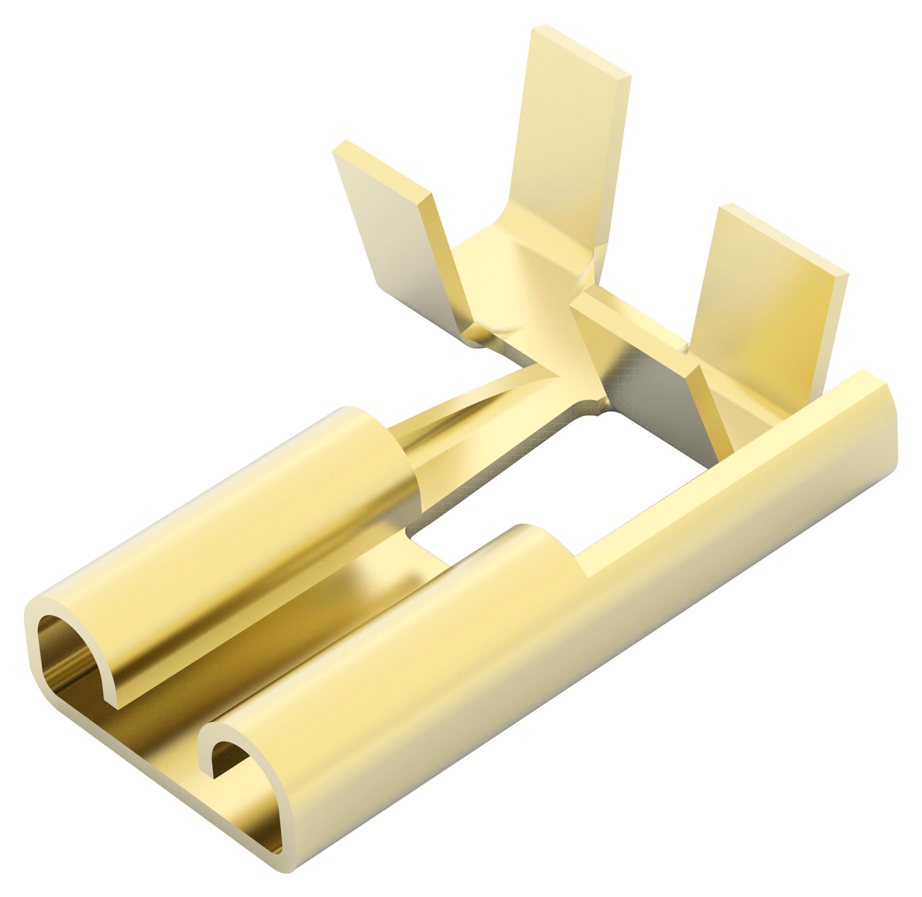 180464-1 FEMALE FLAG DISCONNECT, 17AWG-13AWG AMP - TE CONNECTIVITY