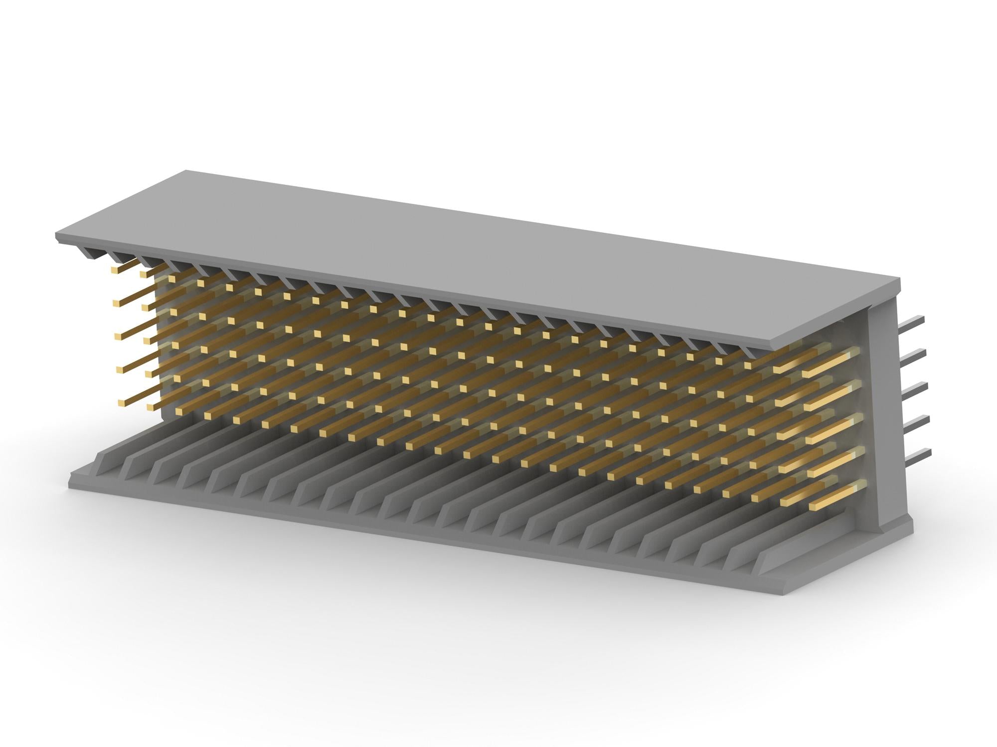 5100141-1 BACKPLANE CONN, HDR, 5R/125POS, 2MM, THT AMP - TE CONNECTIVITY