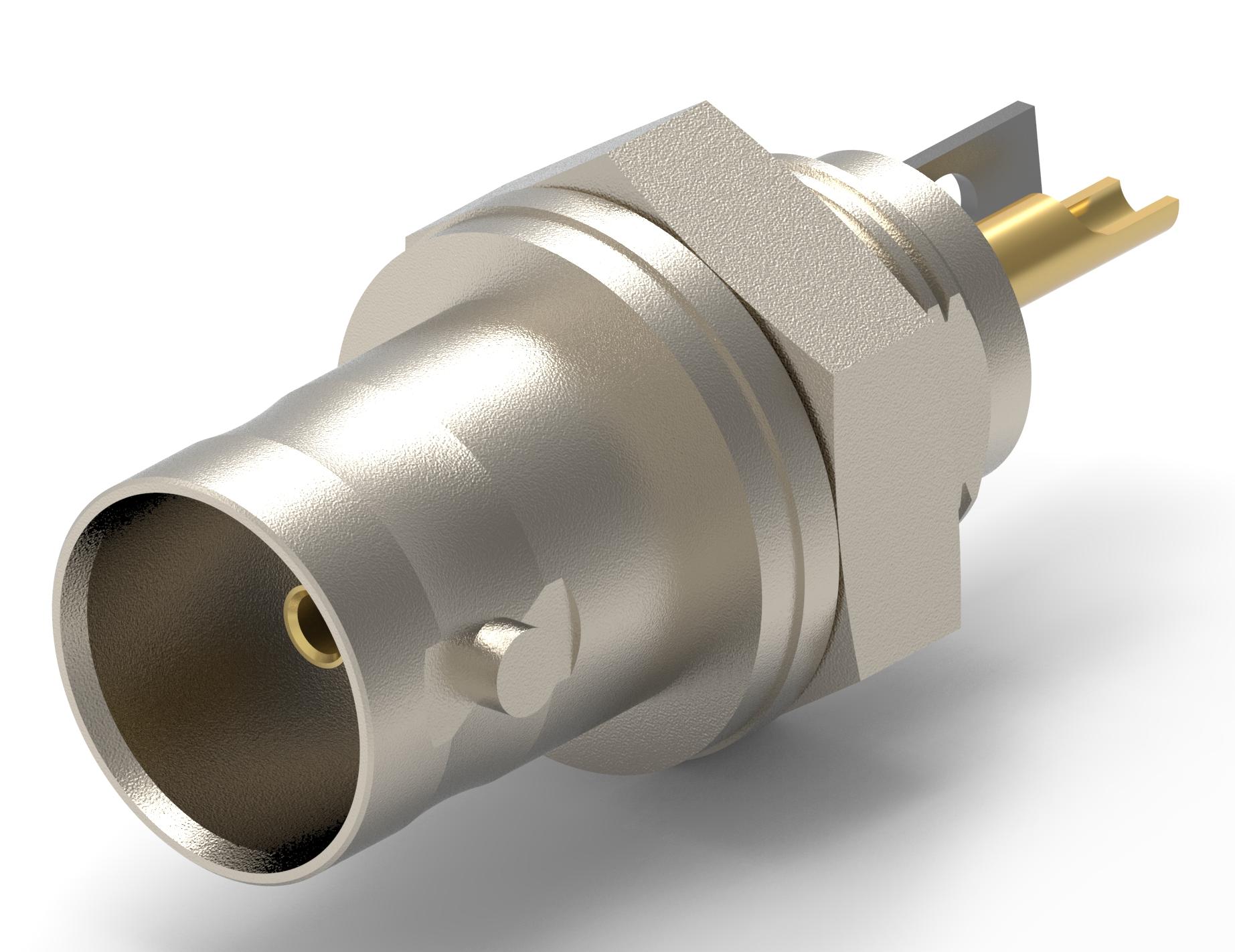 1-1478201-0 RF COAXIAL CONN, BNC JACK, 75 OHM, PANEL GREENPAR - TE CONNECTIVITY