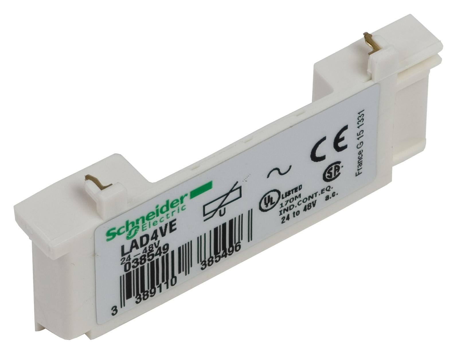 LAD4VE VARISTOR BLOCK 24-48V SCHNEIDER ELECTRIC