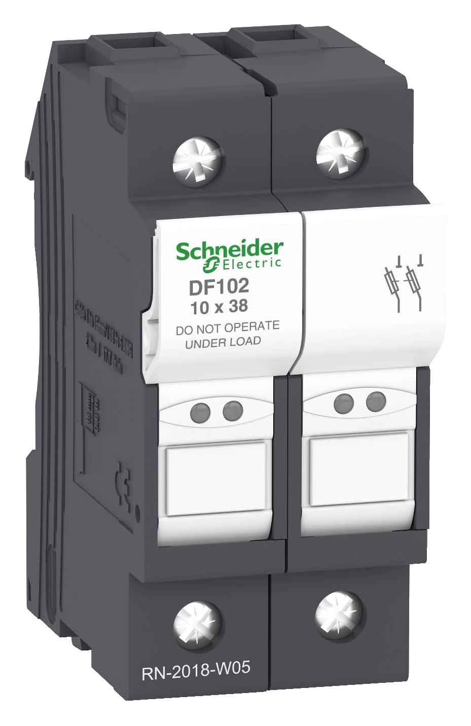 DF102 CARTRIDGE FUSE HOLDER, 32A, 2P, 690V SCHNEIDER ELECTRIC