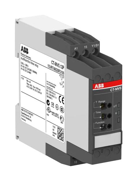 1SVR730020R3100 CT-MVS.12S MULTIFUNCTION TIMER 1C/O ABB