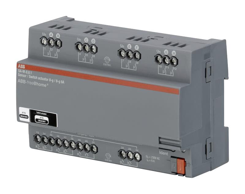 2CDG510007R0011 ABB F@H SA-M-8.8.1 SWITCH ACT. 8G 6A I/O ABB
