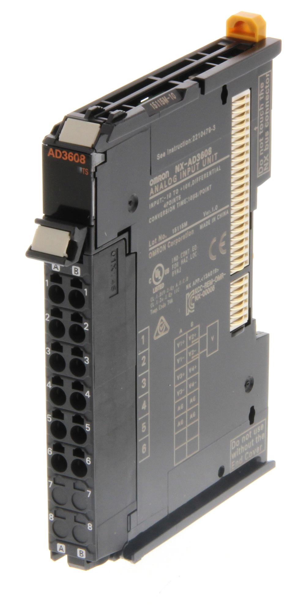 NX-AD3608 ANALOGUE INPUT PLC CONTROLLERS OMRON