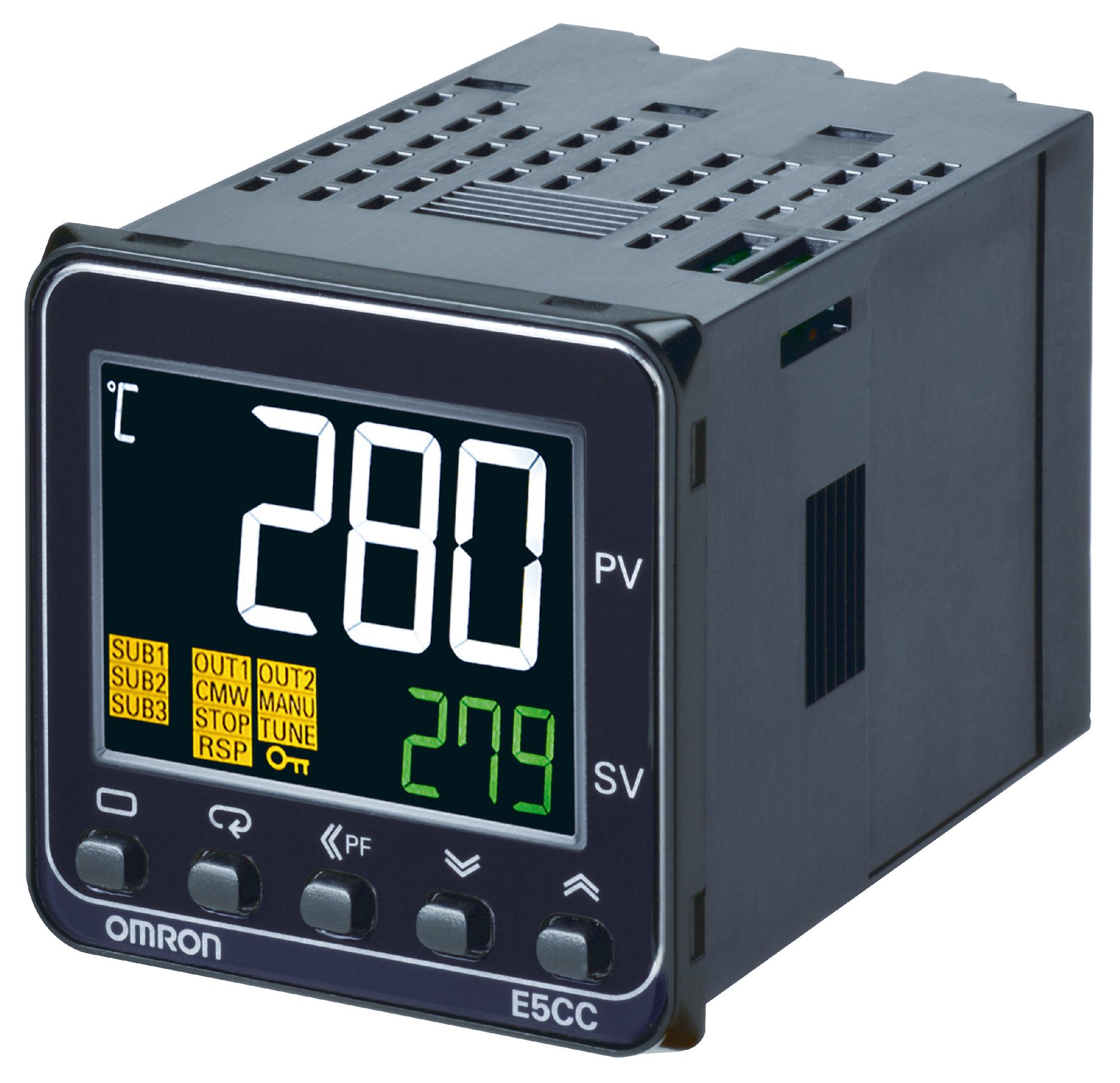 E5CC-QX2DBM-004 TEMPERATURE CONTROLLER, DIGITAL, 48X48MM OMRON