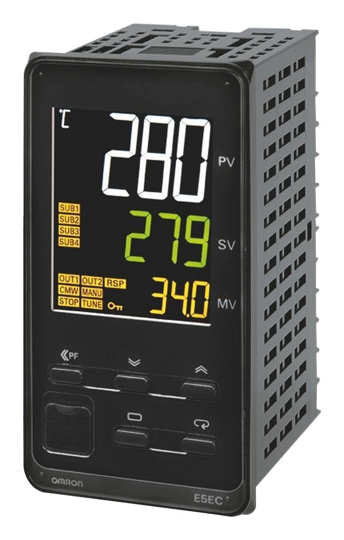 E5EC-PR4A5M-004 TEMP CONTROLLER, RELAY OUTPUT, 240V OMRON