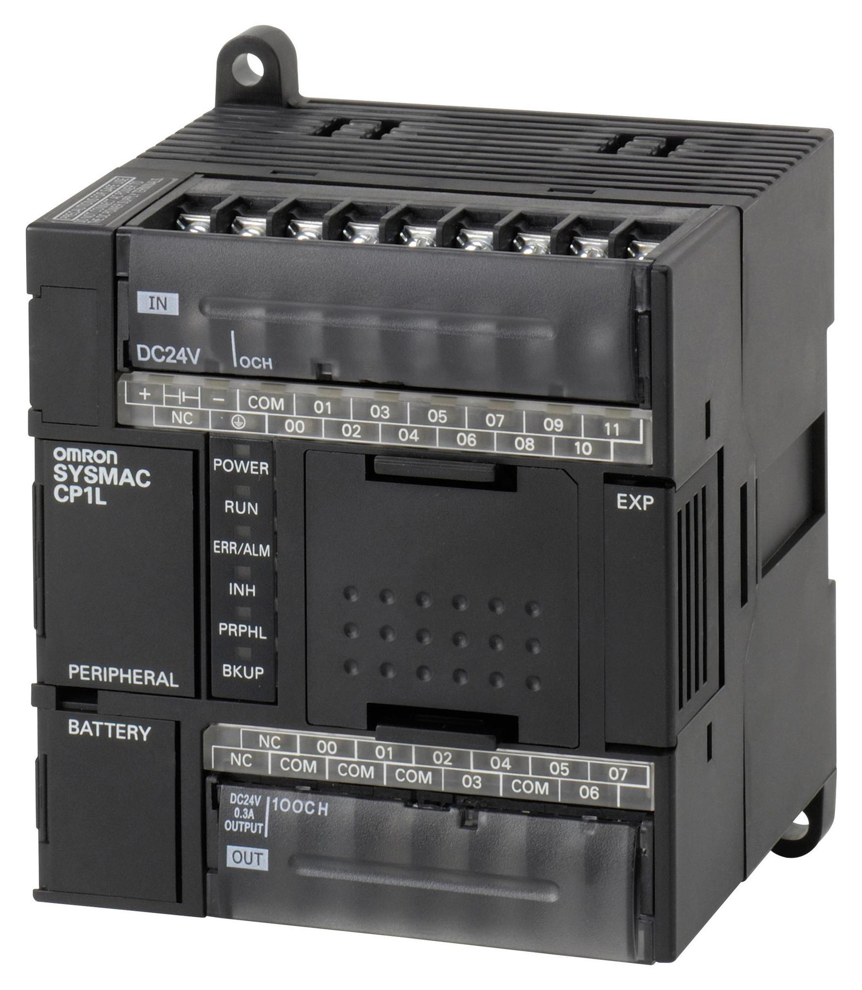 CP1L-L20DT-D PLC PROGRAMMER, 12I/P, 8O/P, 24VDC OMRON