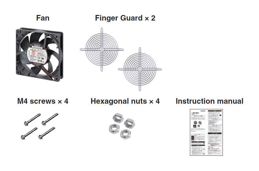 R89F-DS1225L-S2 AXIAL FAN, DC, 2.5M3/MIN, 4.08W, 40DB OMRON