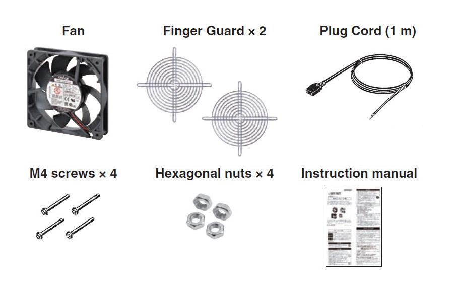 R89F-MS1238HP-S2 AXIAL FAN, AC, 3M3/MIN, 4.4W, 42DB OMRON