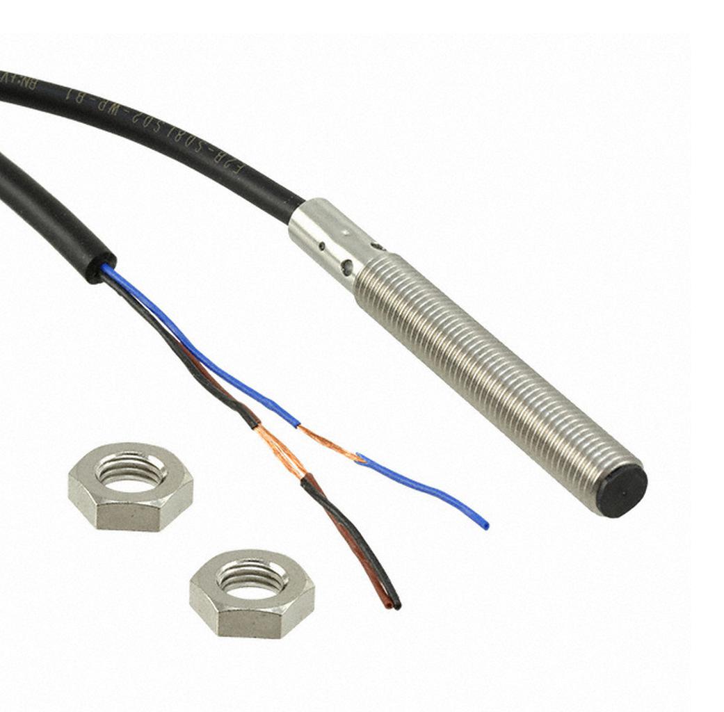 E2B-S08LS02-WP-C1 2M PROXIMITY SENSOR, NPN/SPST-NO, 2MM, M8 OMRON