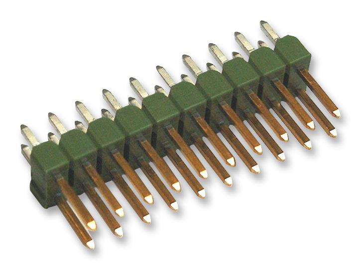 826656-5 BTB CONN, HEADER, 10POS, 2ROW, 2.54MM AMP - TE CONNECTIVITY