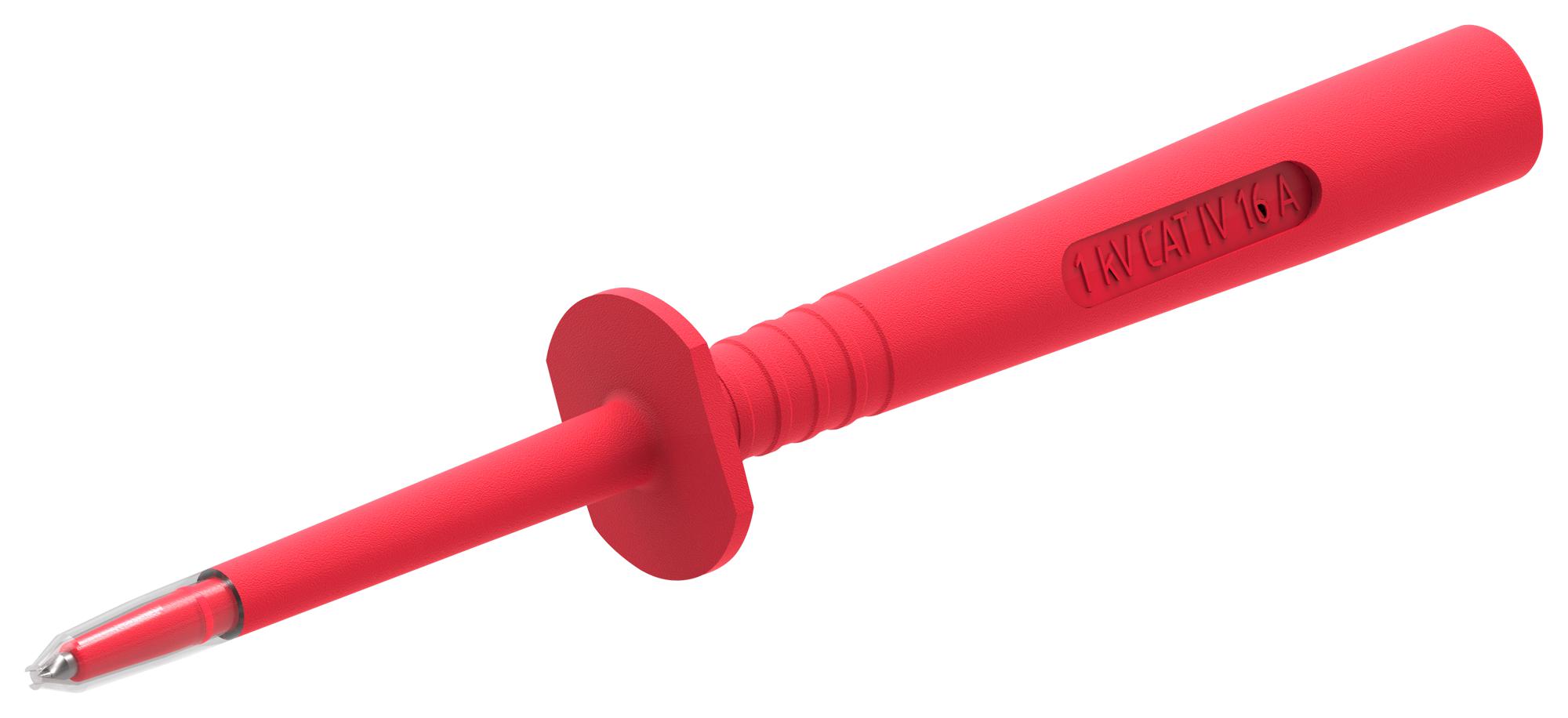 76-030 PROBE, TEST, SHARP TIP, RED TENMA