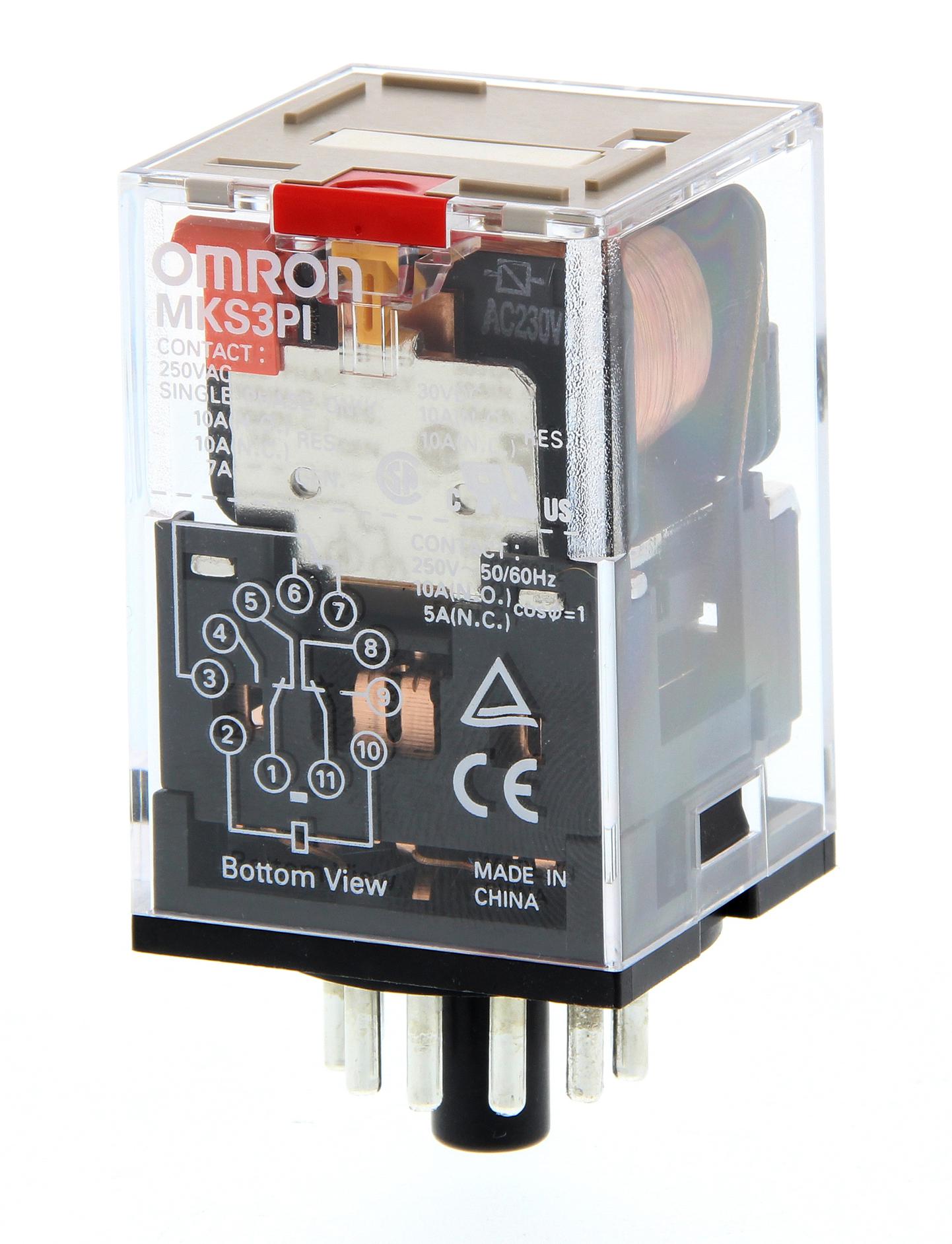 MKS3PI 230VAC POWER - GENERAL PURPOSE RELAYS OMRON