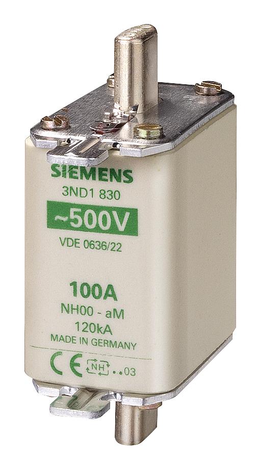 3ND1836 HRC FUSE, 160A, 500VAC, 440VDC, BLADE SIEMENS