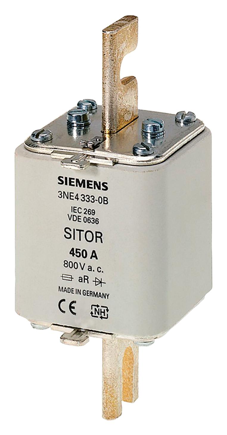 3NE4330-0B HRC FUSE, 315A, 800VAC, 440VDC, BLADE SIEMENS