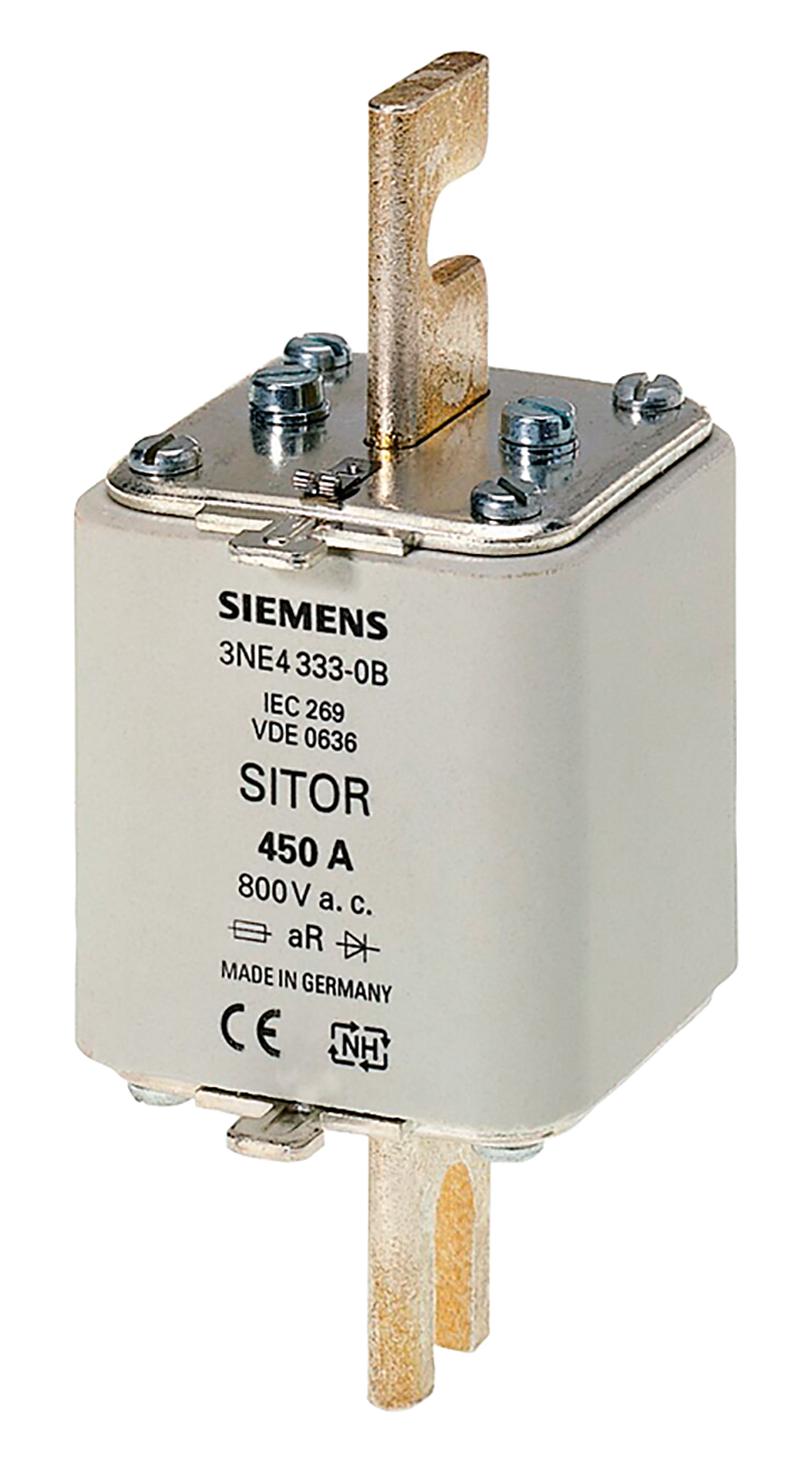 3NE4332-3 HRC FUSE, 400A, 750VAC, BLADE TAG SIEMENS