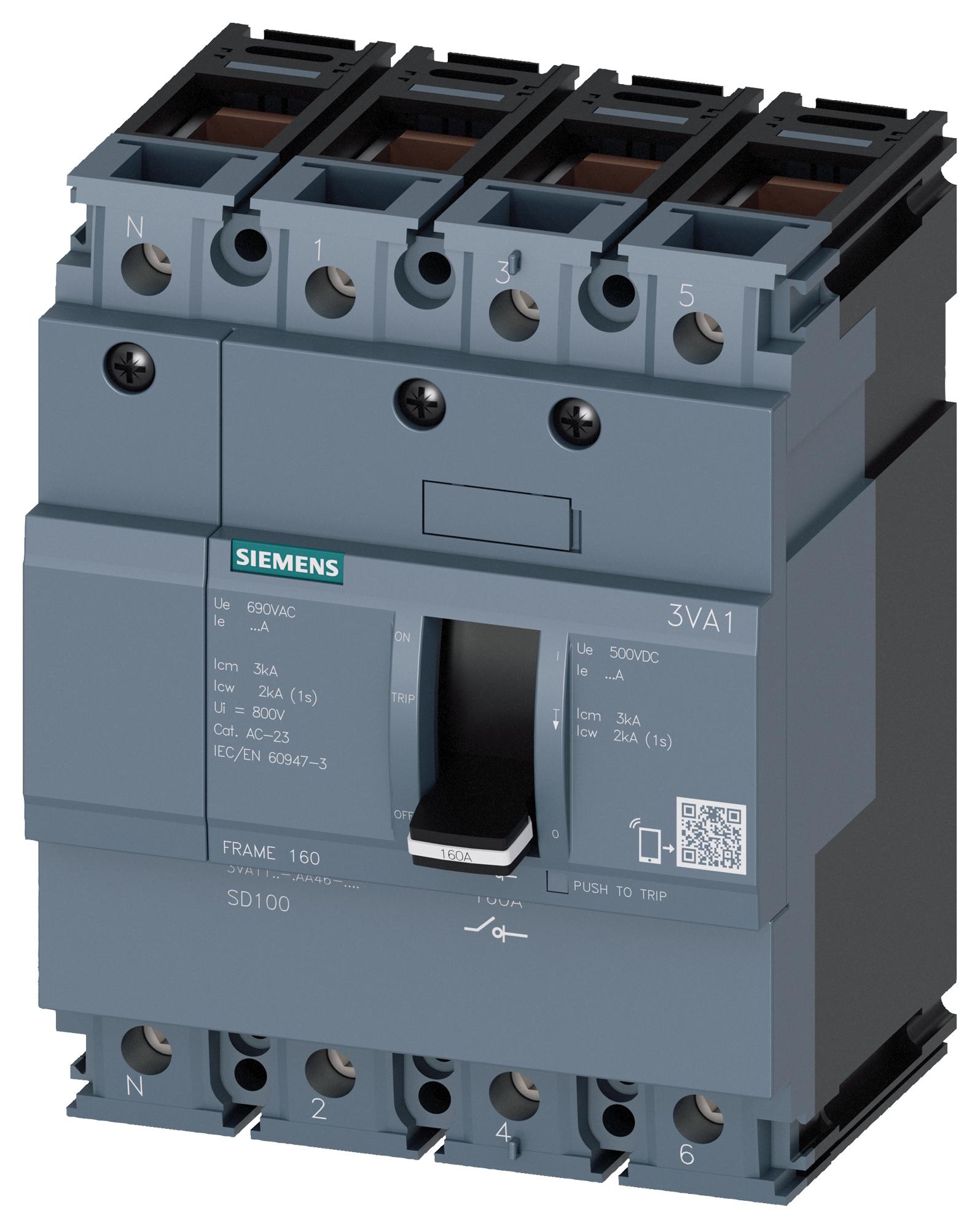 3VA1116-1AA46-0AA0 ISOLATOR SWITCHES SIEMENS