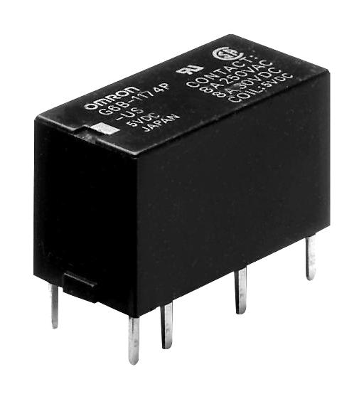 G6CK-2114P-US  DC5 POWER RELAY, SPST-NO/NC, 5VDC, 8A, THT OMRON