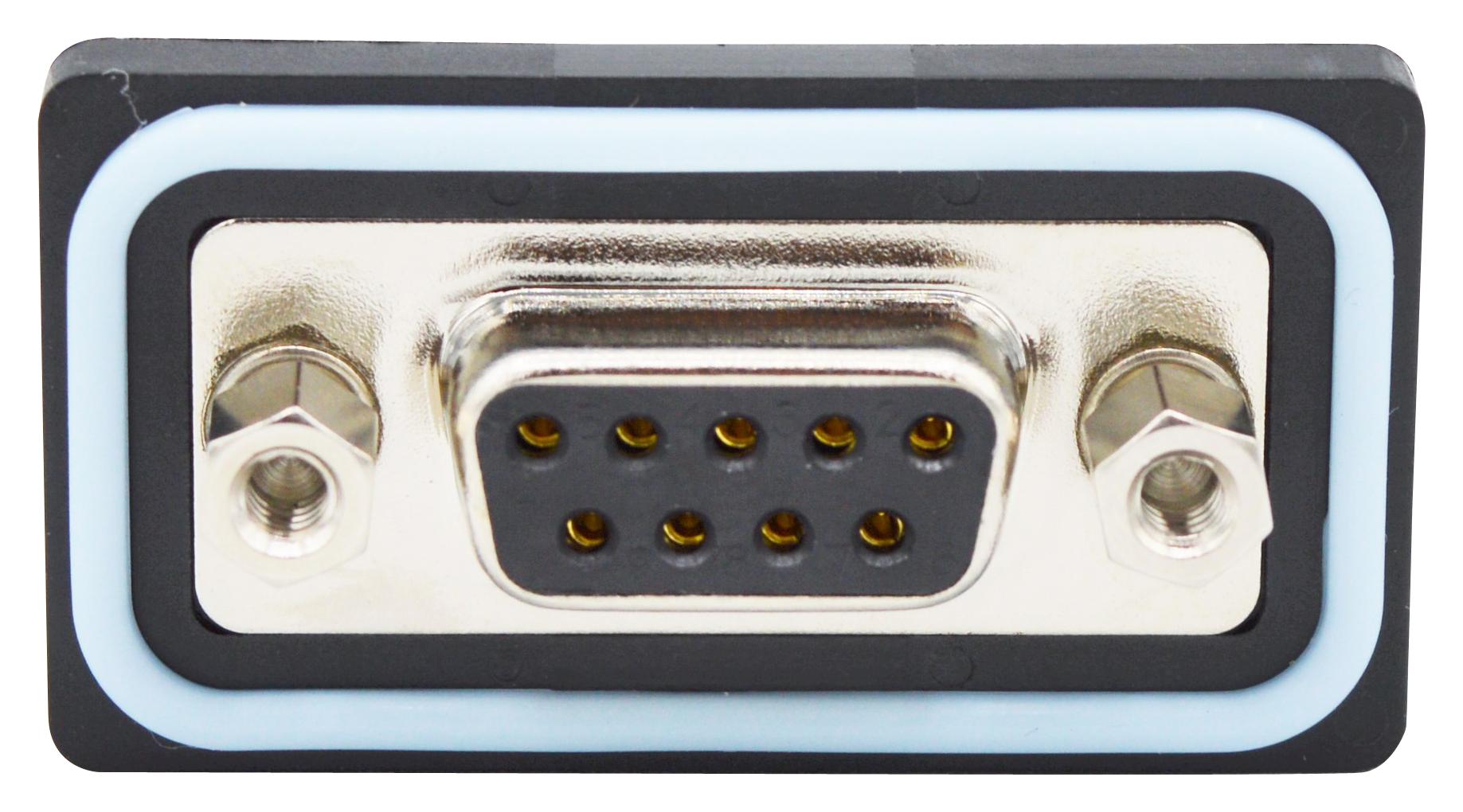 SDF-S09-203L012 D SUB CONN, RCPT, DE, 9POS, SOLDER CUP NORCOMP