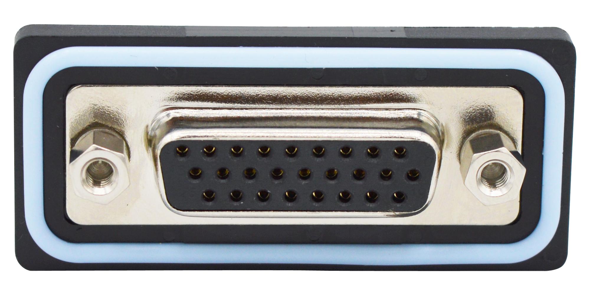 HDF-S26-203L012 HD-D SUB CONN, RCPT, DA, 26POS NORCOMP