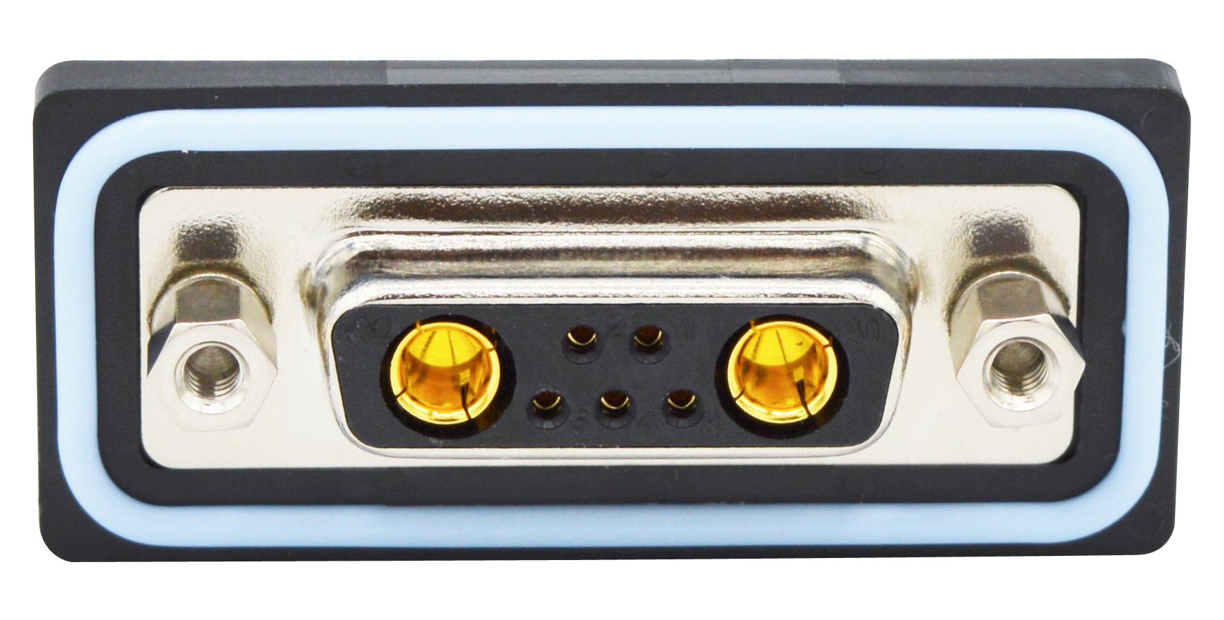 CDFV7W2213L252 COMBO D-SUB CONN, RCPT, DA-7W2, SOLDER NORCOMP