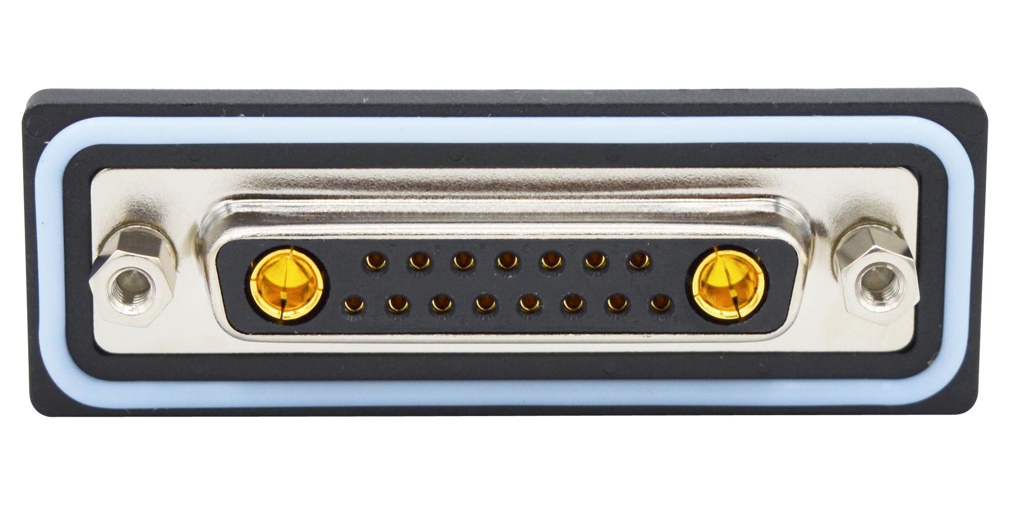 CDFV17W2213L252 COMBO D-SUB CONN, RCPT, DB-17W2, SOLDER NORCOMP